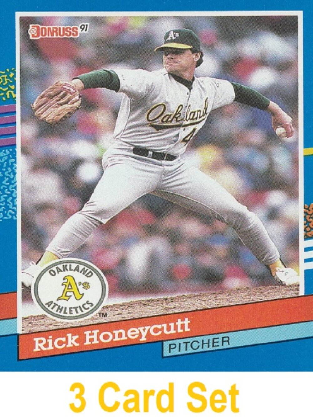Rick Honeycutt Baseball Card Collection